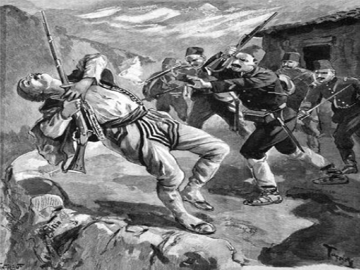 Primera guerra de los Balcanes contra el Imperio Otomano