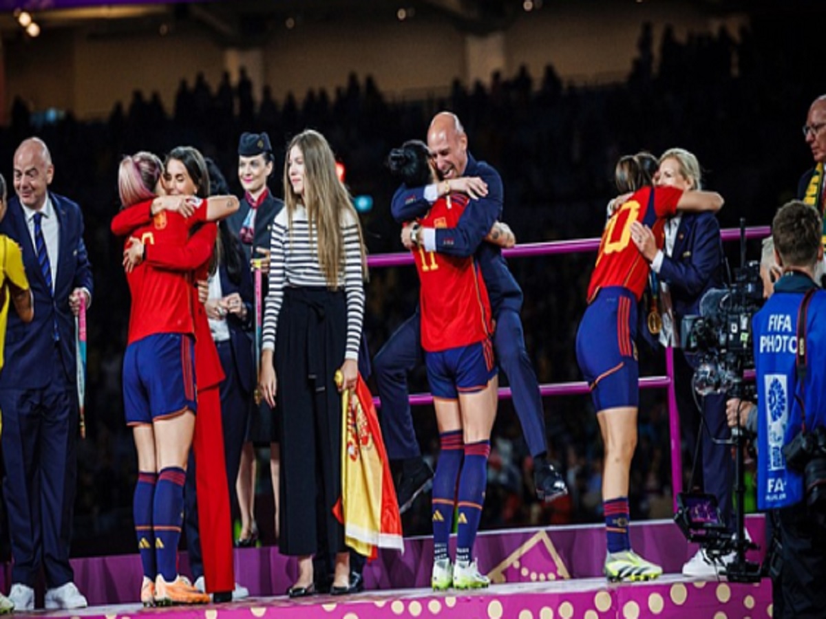 Entrega de medallas Mundial de fútbol femenino