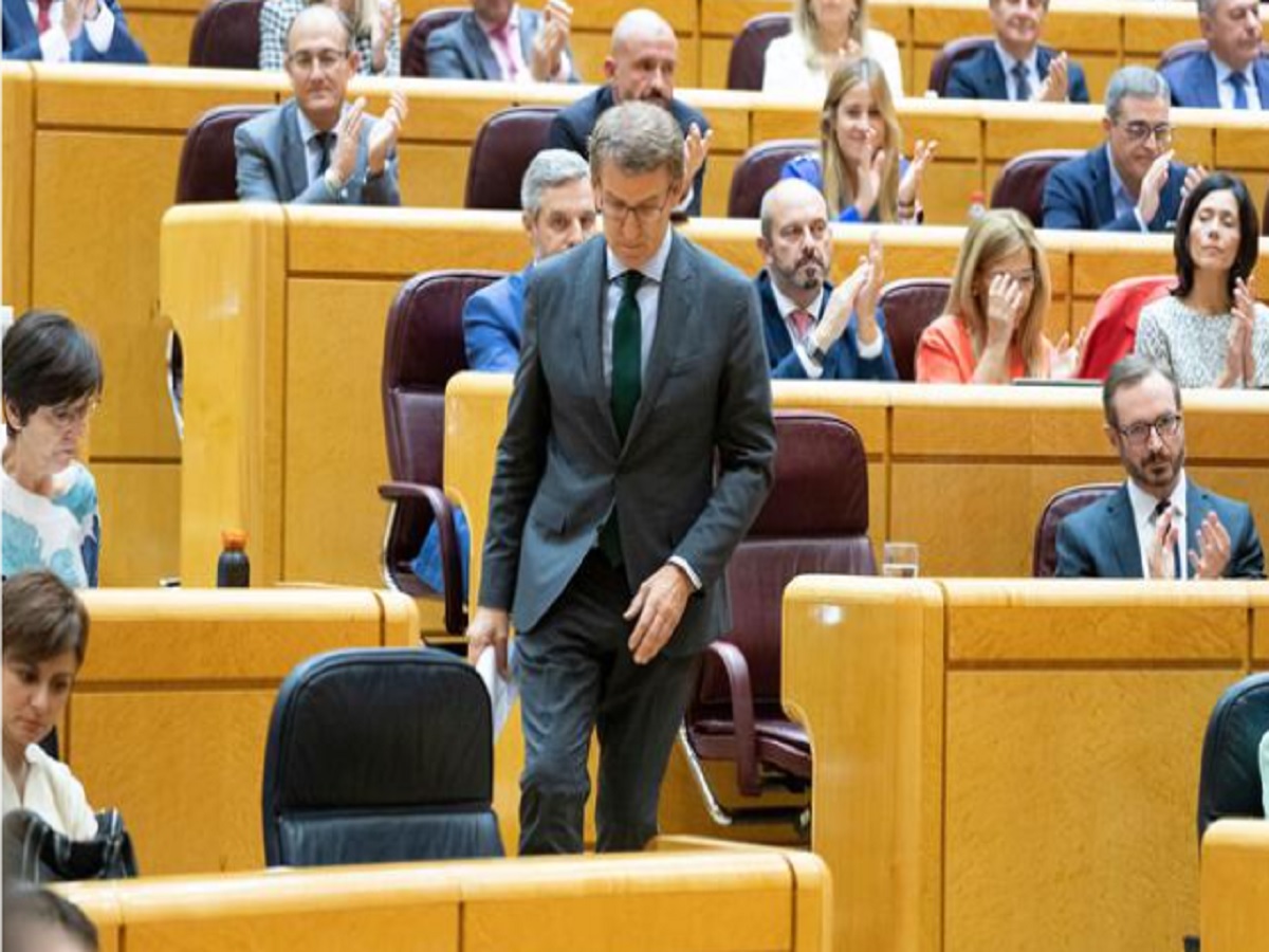 Feijóo en el Senado