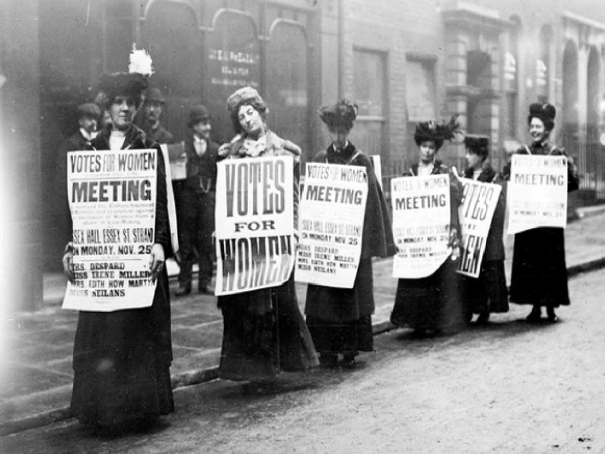 Las sufragistas, Londres