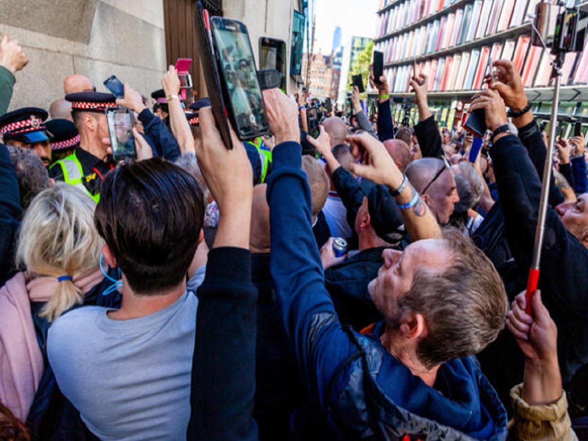 Manifestación con Smartphones