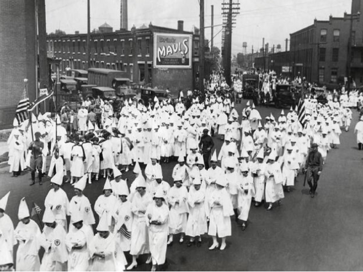 Manifestación del KKK, 1920