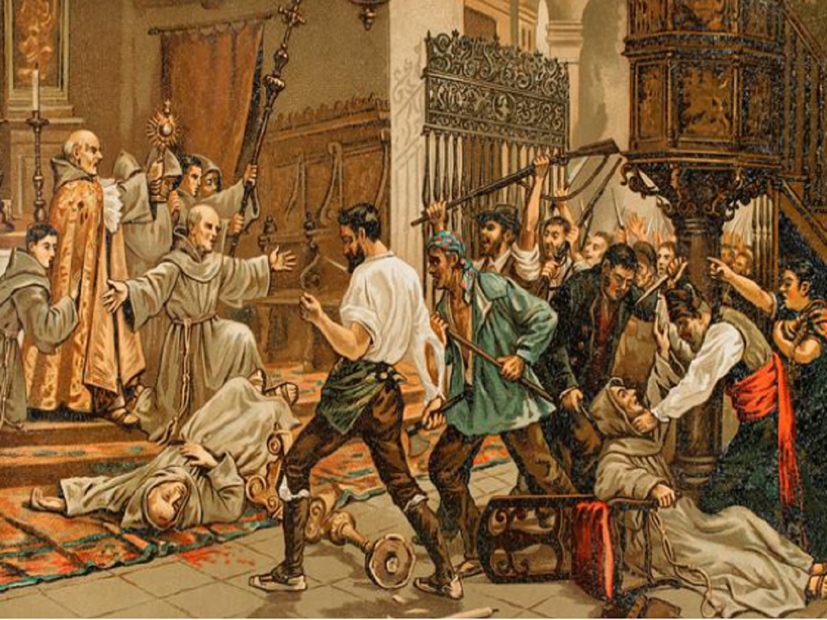 Matanza de frailes en Madrid, 17 de julio de 1834