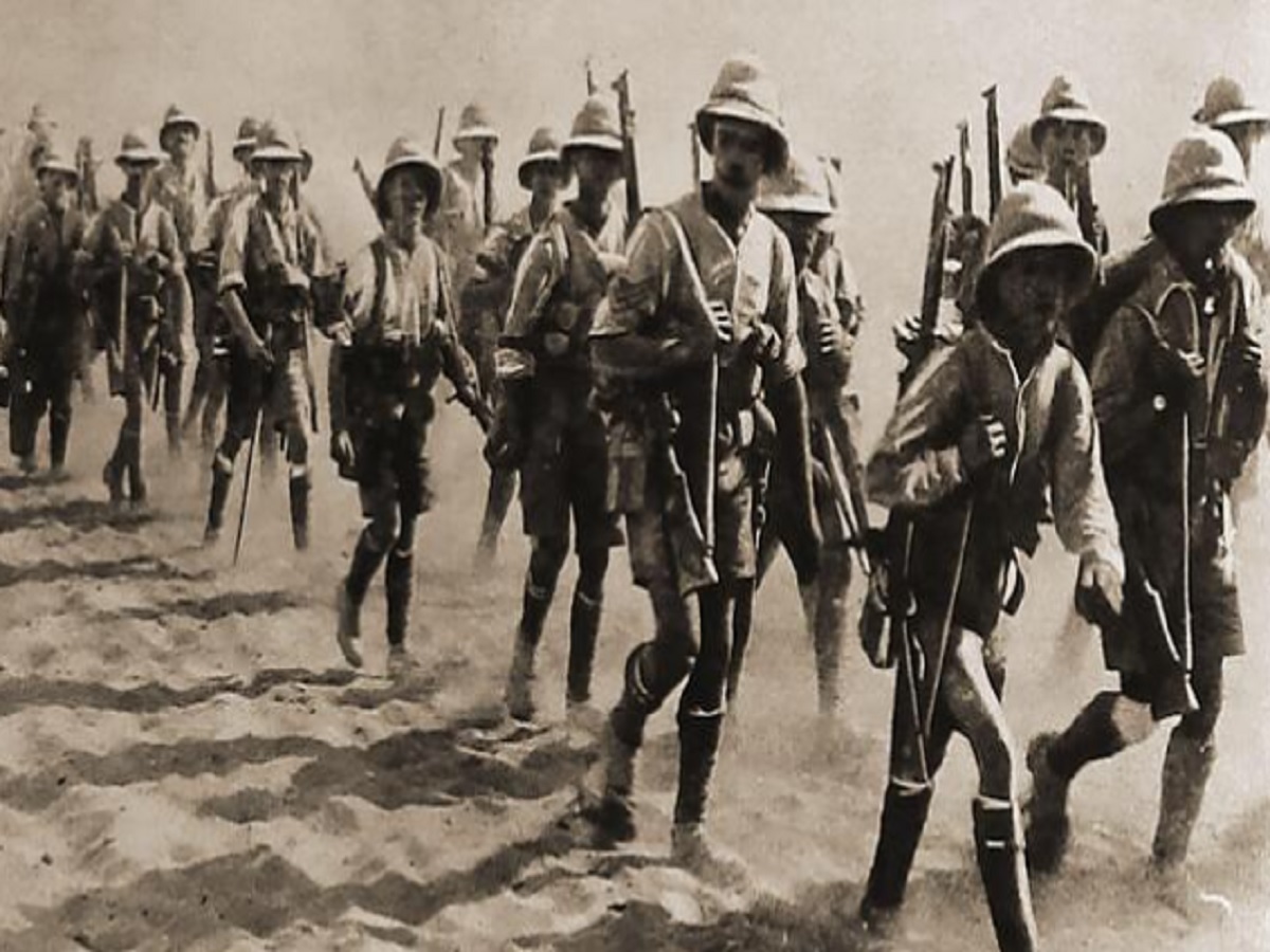 Tropas británicas, a luchar con los otomanos