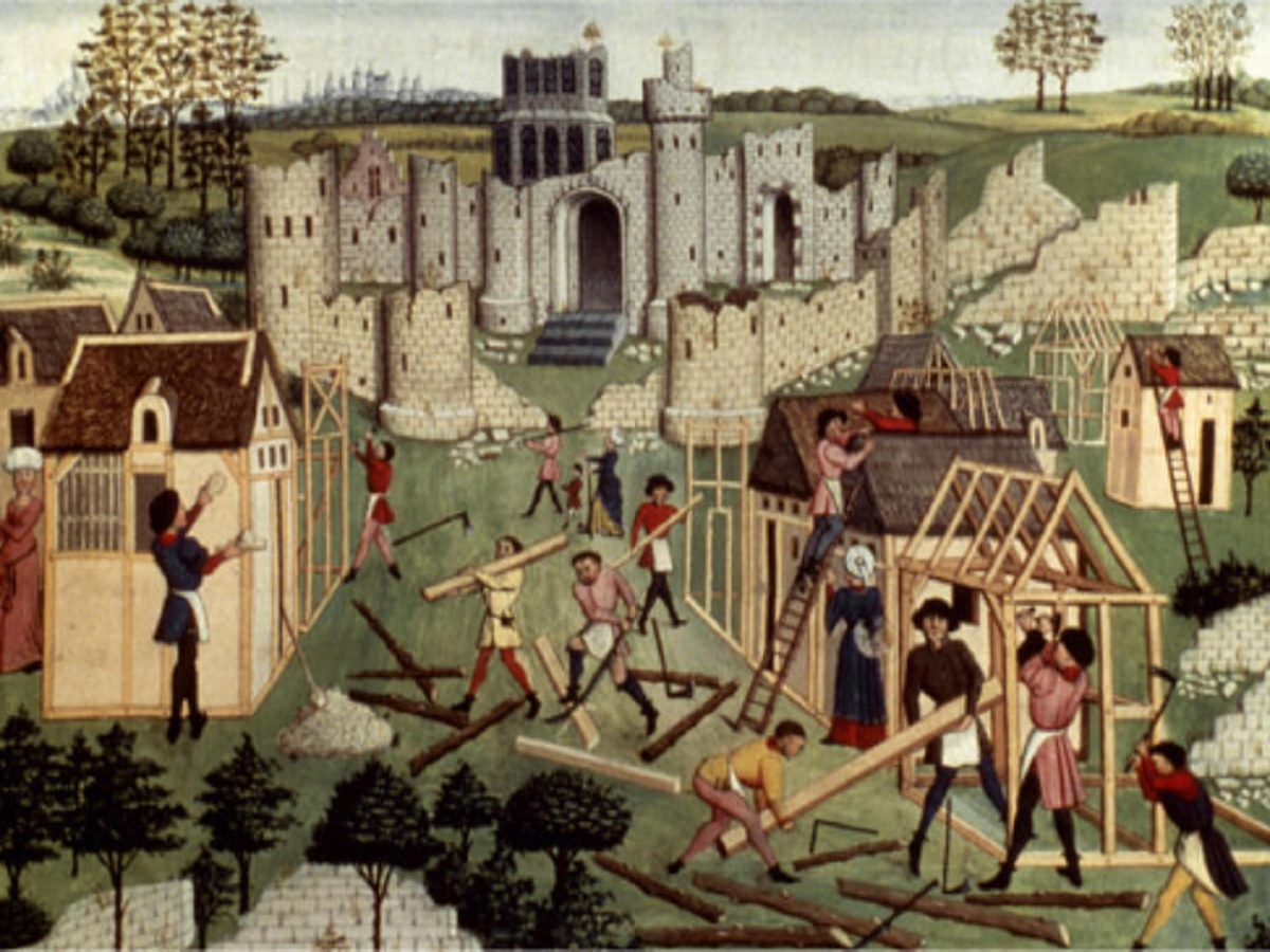 División del trabajo. Edad Media