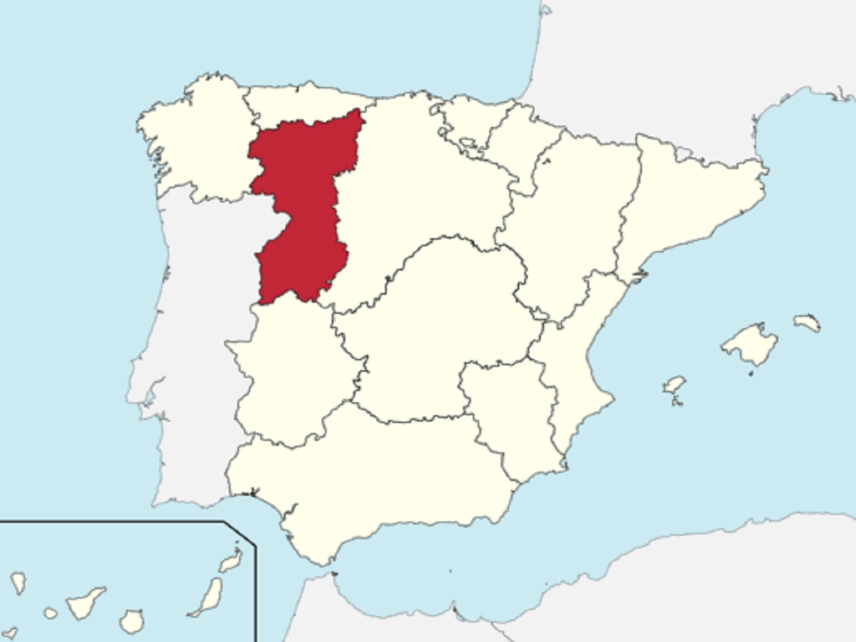 Mapa de la Región Leonesa