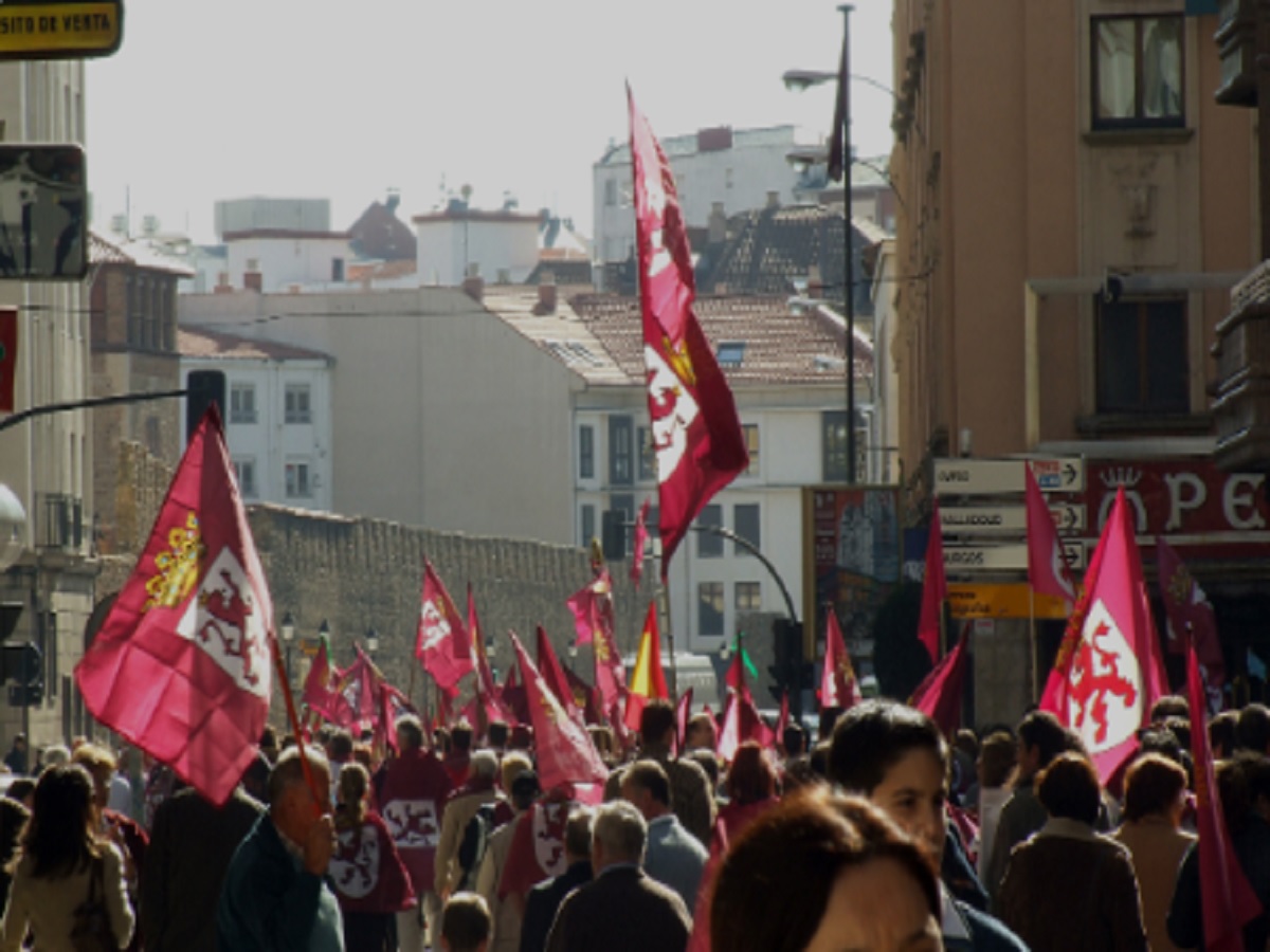 Manifestación leonesista