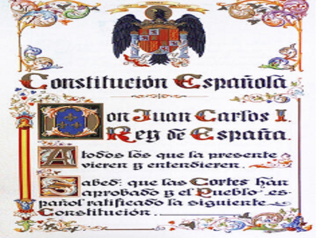 Constitución Española, 1978