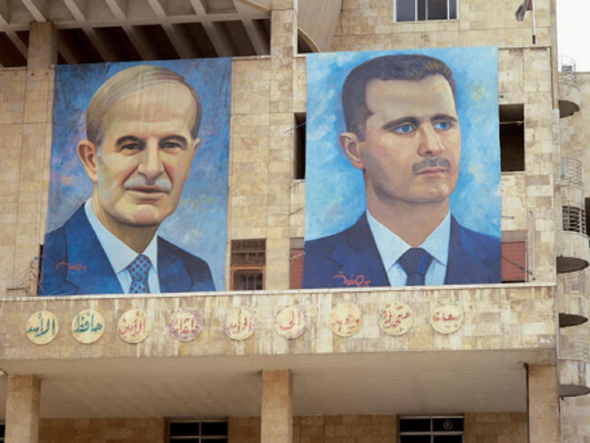 Bashar al-Asad padre e hijo