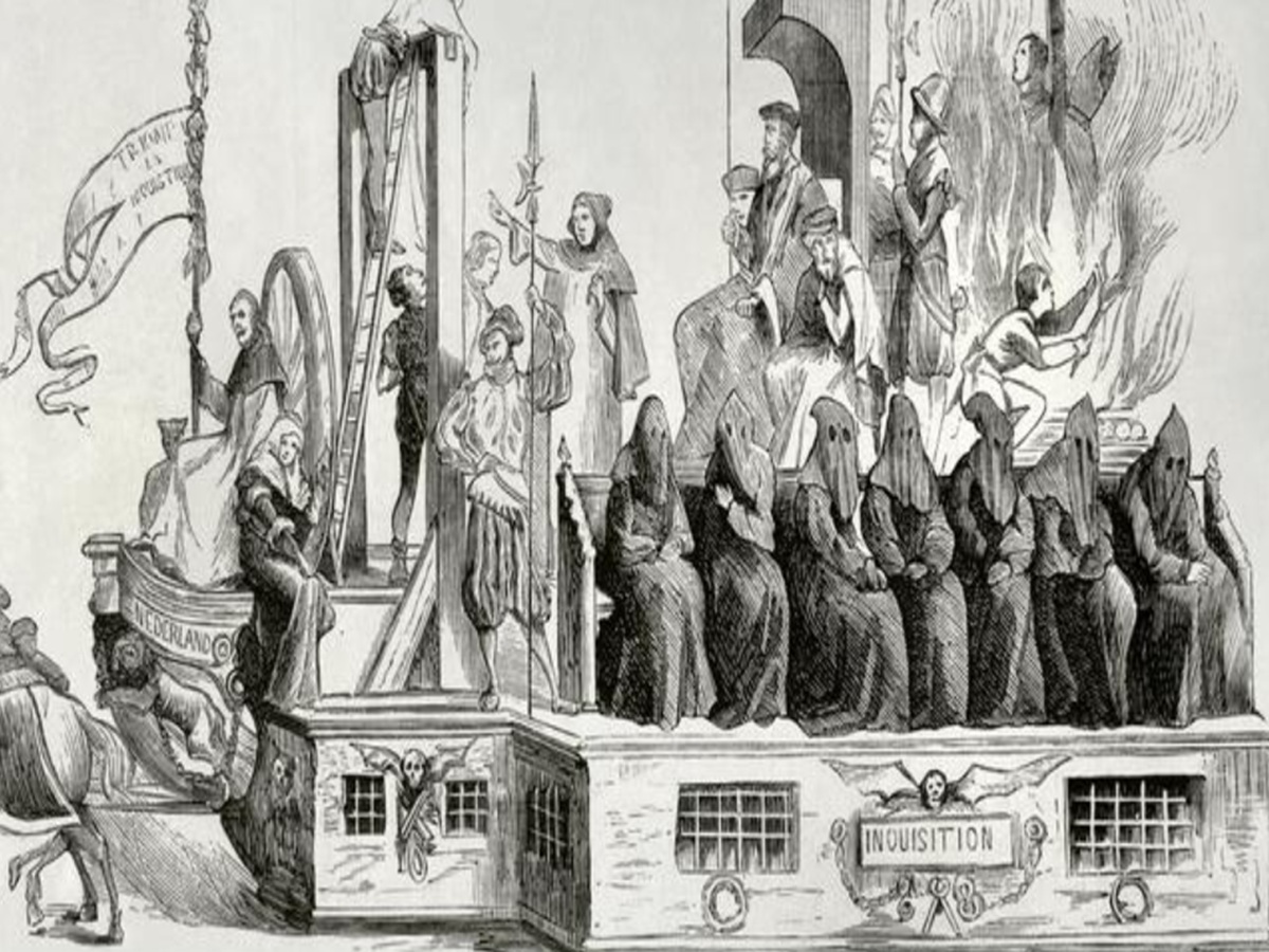 Alegoría Inquisición española