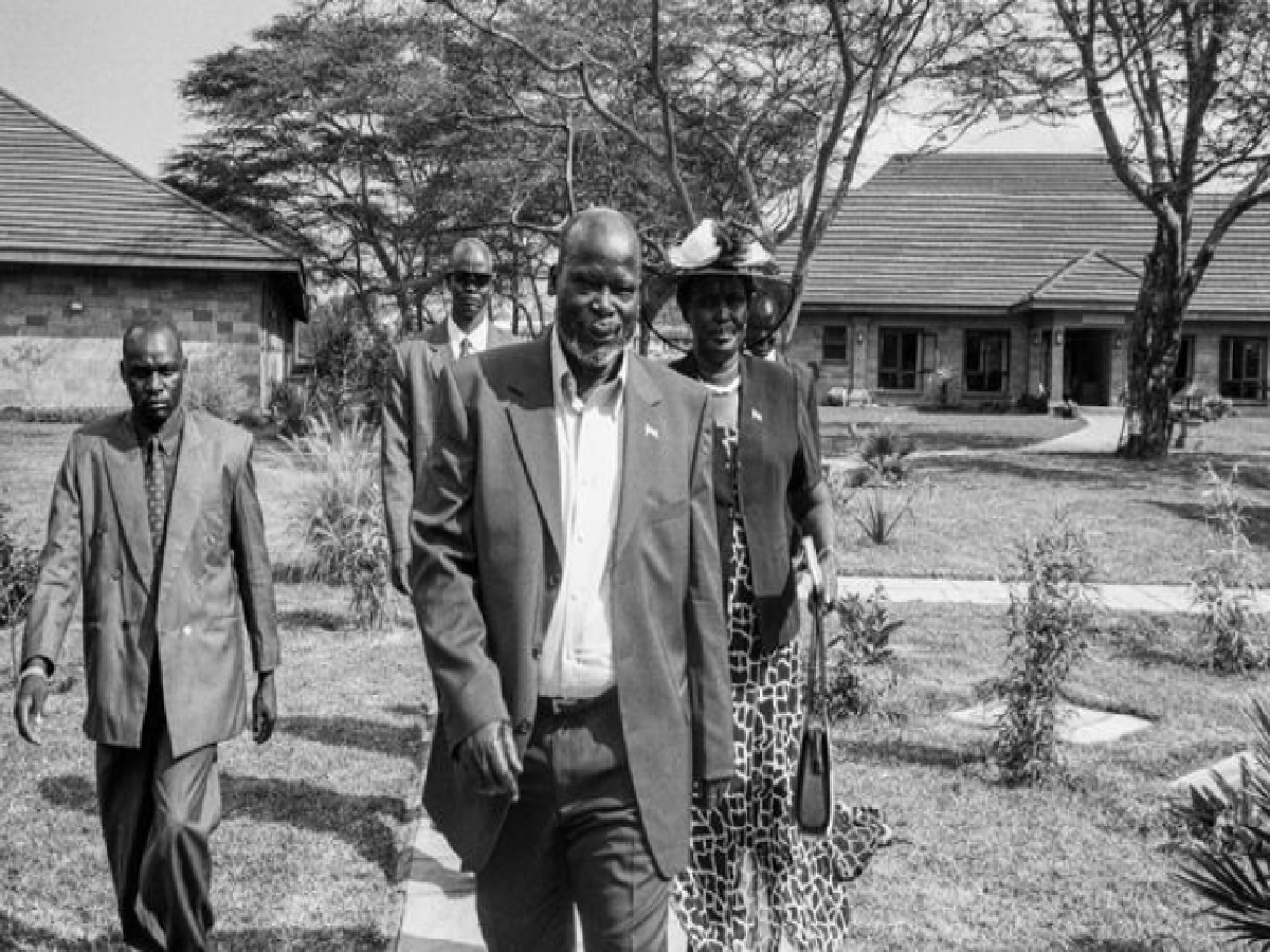 Dr. John Garang, líder de Sudán del Sur