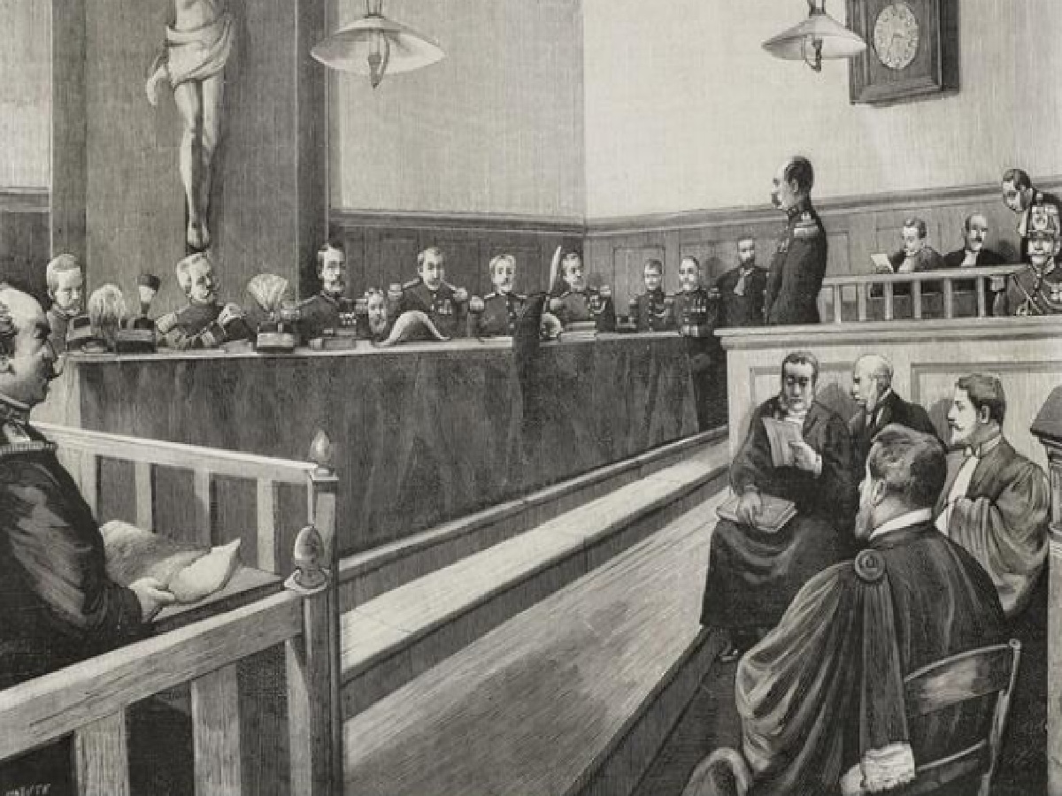 Proceso judicial de Esterhazy durante el caso Dreyfus