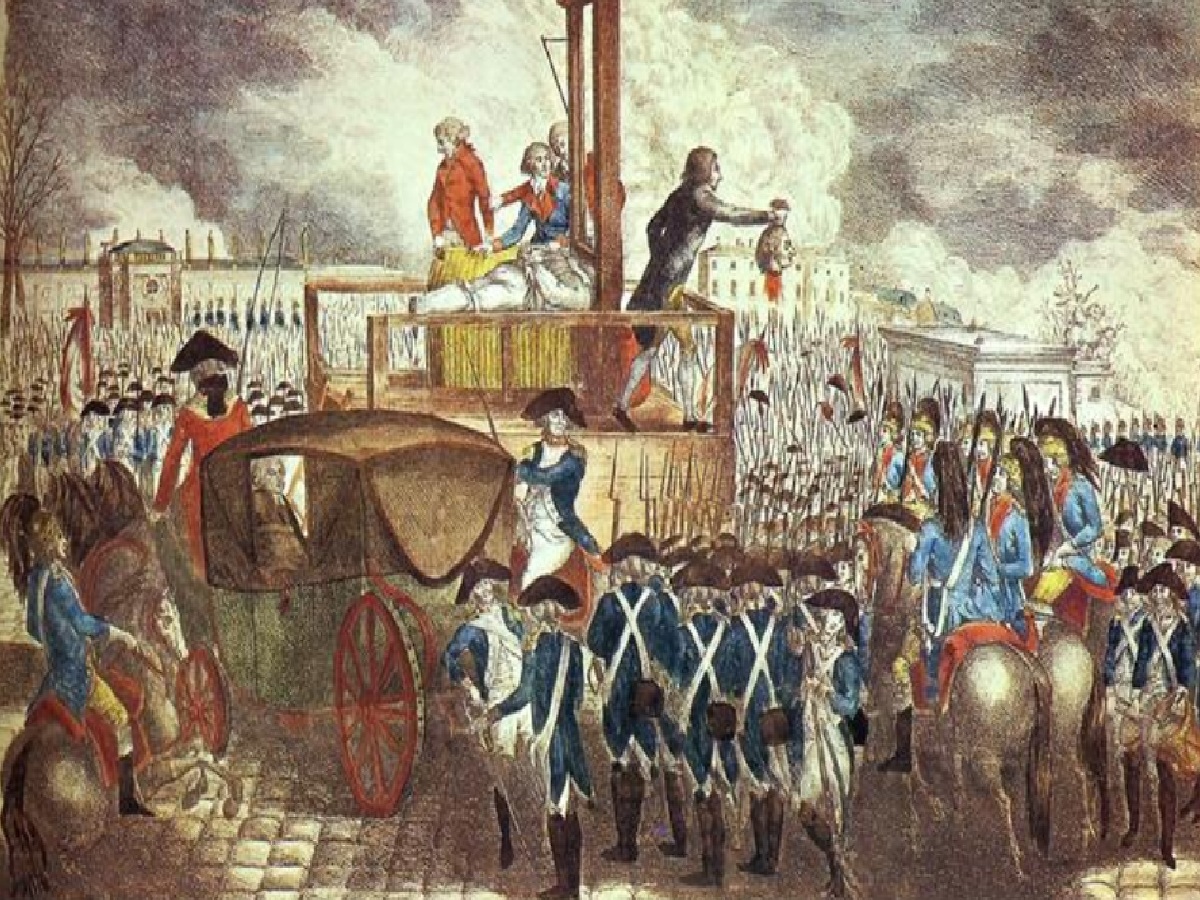 Ejecución de Luis XVI, 1793