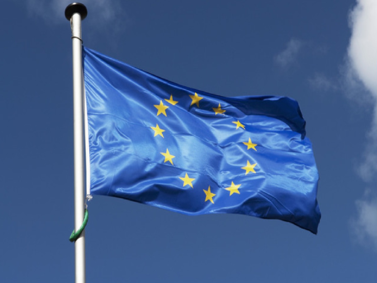 Bandera representación de Europa