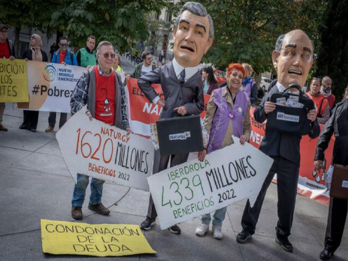 Manifestación a favor del desarrollo humano