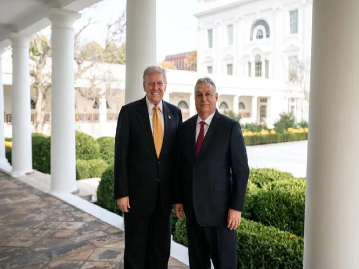 Trump y Orbán en la Casa Blanca